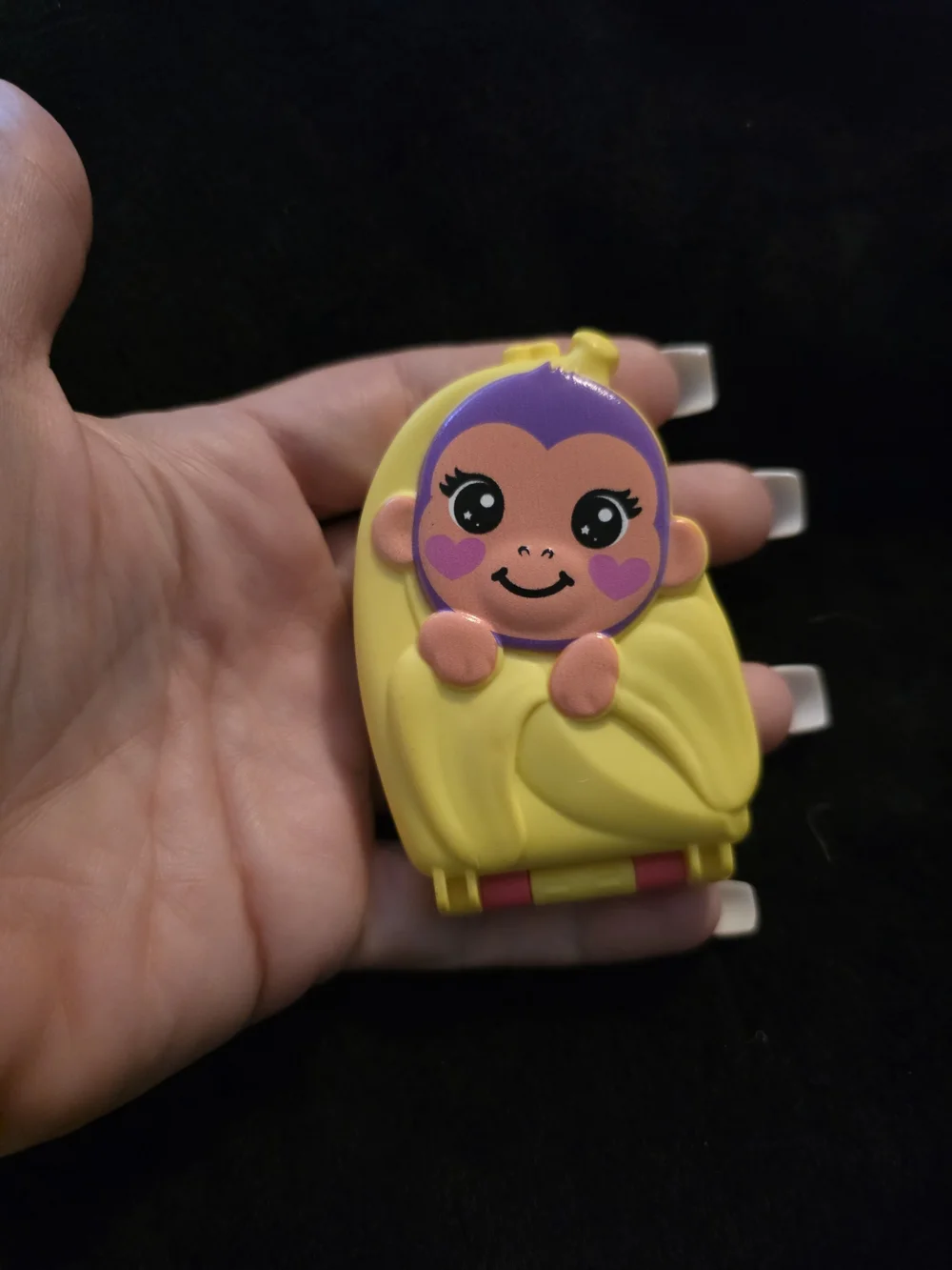 Yellow & Purple Monkey Polly Pocket